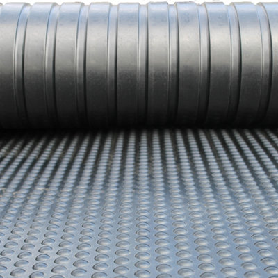 Rubber Stable Horse Mat 1Pc Heavy Duty 10mm X 6'x 4' Actiasmat Equine Matting from B&Q