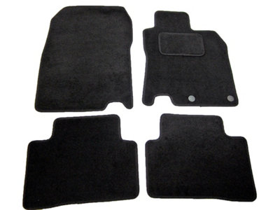 Actiasmat Fits Nissan Qashqai Mk2 2014-2020 Tailored Car Mats Black 4Pc Floor Set from B&Q