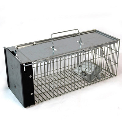 Actiaspet Humane Animal Trap For Vermine Rat/squirrel Heavy Duty Metal Catcher from B&Q