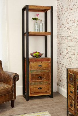 Baumhaus Urban Chic Alcove Bookcase (With Drawers) from B&Q