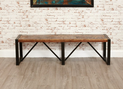 Baumhaus Urban Chic Large 166Cm Dining Bench from B&Q