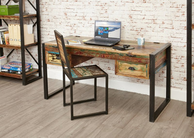 Baumhaus Urban Chic Laptop Desk / Dressing Table from B&Q