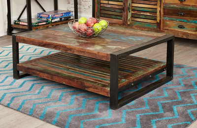 Baumhaus Urban Chic Rectangular Coffee Table from B&Q