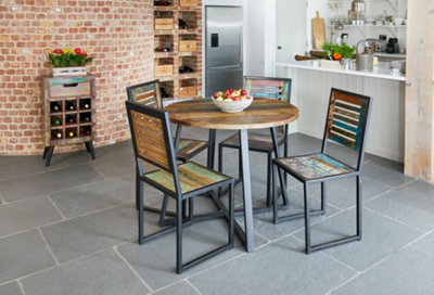 Baumhaus Urban Chic Round Dining Table  100Cm Diameter from B&Q
