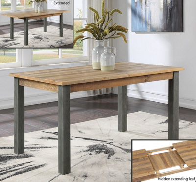 Baumhaus Urban EleganceReclaimed Extending Dining Table from B&Q
