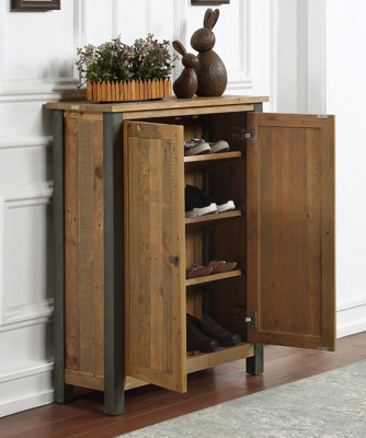 Baumhaus Urban EleganceReclaimed Large Shoe Storage Cupboard from B&Q
