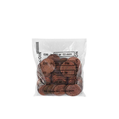 Fricosmos Fsmisc Cash Denominated Coin Bags (Pack Of 5000)