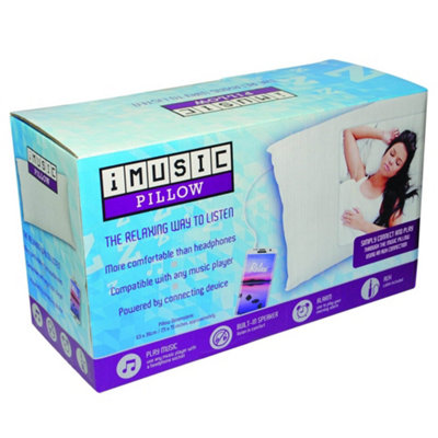 Original Products iMusic Pillow - Pillow with Integrated Speakers - Soft Cotton - Multi - Image 4