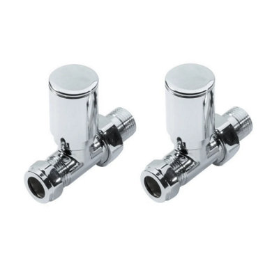 Towelrads Chrome Round Straight Valve 15Mm X 1/2Inch 2 Pack - Image 9