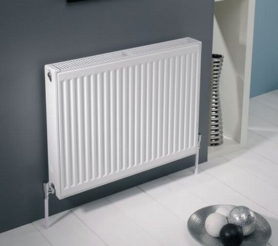 B&Q -  Type 21 750 X 1000 Radiator Compact Double Panel Plus Convector White