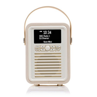 Vq Cream Retro Mini Dab Radio - Image 6
