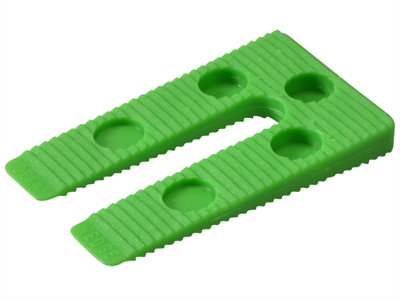 Broadfix Wp1 Green Precision Wedges (Bag 100) Bfxwp1 from B&Q