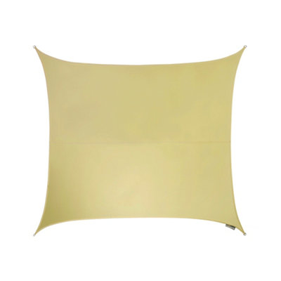 Kookaburra 5.4M Square Waterproof Sand Garden Patio Sun Shade Sail Canopy 98% Uv Block With Free Rope from B&Q