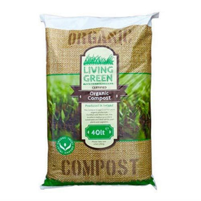 Original Organics Living Green Worm Compost 100% Organic Vermicompost 2 X 40L Bags