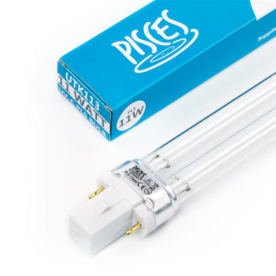 Pisces 11W Watt Pls Replacement Uv Pond Bulb Spare Uvc Lamp Light For Filter Ultraviolet Uv-C Tube 236mm from B&Q