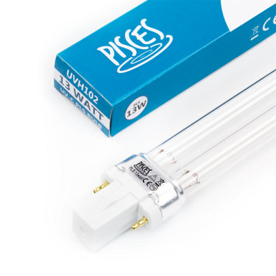 B&Q -  13W Watt Pls Replacement Uv Pond Bulb Spare Uvc Lamp Light For Filter Ultraviolet Uv-C Tube 186mm Hozelock Easyclear 9000