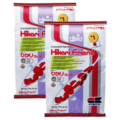 Hikari Koi Friend Large Pellet Fish Food20Kg from B&Q