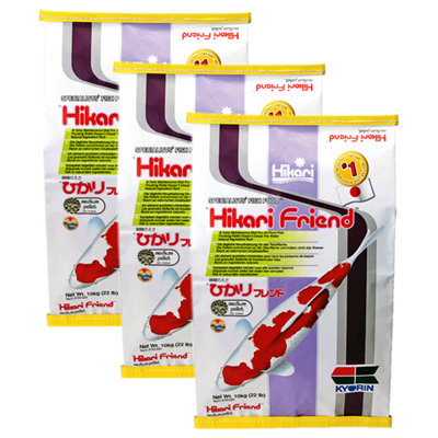 Hikari Koi Friend Fish Food 30Kg Medium Pellet from B&Q