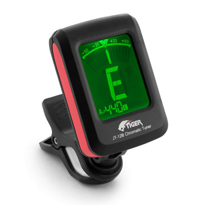 Tiger Chromatic Guitar Tuner - Easy To Use Clip-On Tuner - Image 3