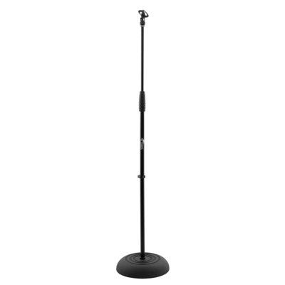 B&Q -  Microphone Stand With Heavy Round Base - Image 4