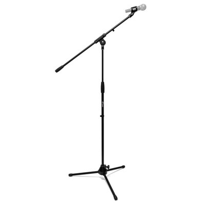 Tiger Music Tiger Mca7-Bk Boom Microphone Stand With Free Clip - Black - Image 2