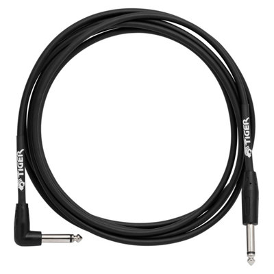 Tiger Music Guitar Cable - Guitar Lead Standard Jack - Neutral - Image 3