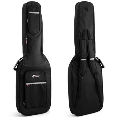 Tiger Music Bass Guitar Padded Gig Bag - Twin Straps - Neutral - Image 3