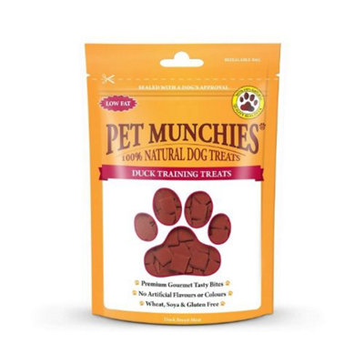 Pet Munchies Duck Training Treat 50G (Pack Of 8) from B&Q
