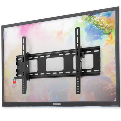 Duronic Tvb103M Tilt Adjustable Tv BracketWall Mount With Vesa 600X400mm For Flat Screen Television 33-65" from B&Q