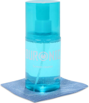 Duronic Screen Cleaner Sck101 200Ml Screen Cleaning Spray With Microfibre Cloth For Monitor Laptop Tablet Phone Tv Smartwatches