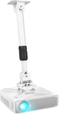 B&Q -  Projector Mount Stand Pb06Xl 13.6Kg Capacity Universal Adjustable Clamp Tilt Swivel Rotate For Ceiling Wall BracketWhite