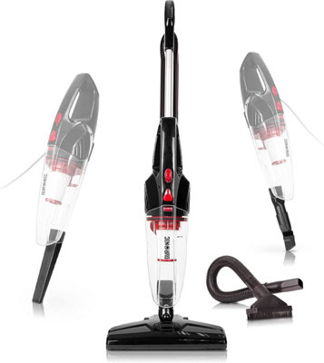Duronic Vc8 /bk Upright Stick Vacuum Cleaner, 2-In-1 Converts To Handheld Hoover