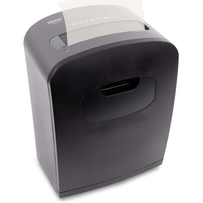 Duronic Ps410 Electric Paper Shredder, 6-8 A4 Sheets At A Time, Micro Cut, 14 Litre Bin, 530W Power, Thermal Overload Protection