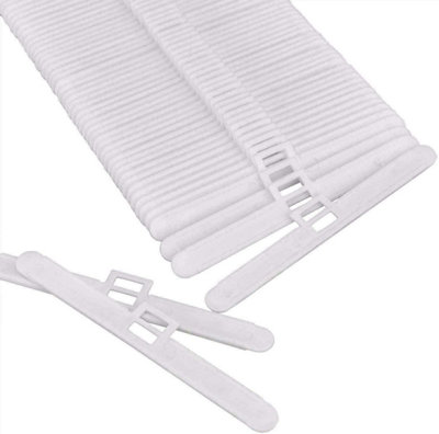 SISI UK Vertical Blind Top Hangers 3.5Inch 89mm Slats Spare Parts For Repair Pack Of 10 from B&Q