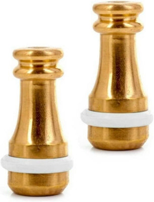 SISI UK Solid Brass Pull Cord Weight Roman Blind With Rubber Ring Blind Cord For Bathroom Light Pull Blinds And Ceiling Fans Pack Of 2
