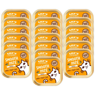 Lily's Kitchen Classic Chicken Dinner - Free Adult Cat Wet Food, 19 X 85G Grain
