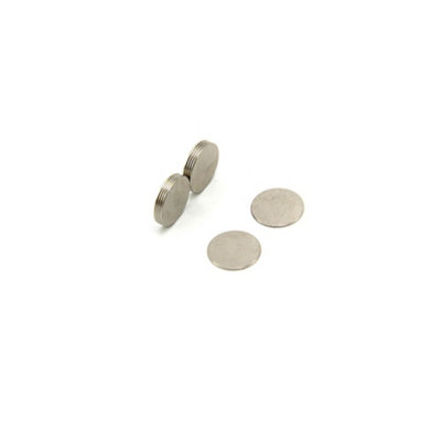 B&Q N42 Neodymium Magnet For Arts, Crafts, Model Making, Hobbies, Office & Home - 10Mm Dia X 0.4Mm Thick - Pull 0.15Kg