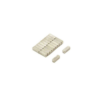 N42 Neodymium Magnet For ArtsCraftsModel MakingHobbiesOffice & Home2.5mm X 7mm X 2.5mm Thick0.4Kg PullPack Of 20 from B&Q