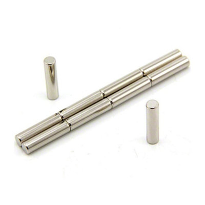 N42 Neodymium Magnet For ArtsCraftsModel MakingDiyHobbiesOffice& Home5mm Dia X 20mm Thick1.1Kg Pull from B&Q