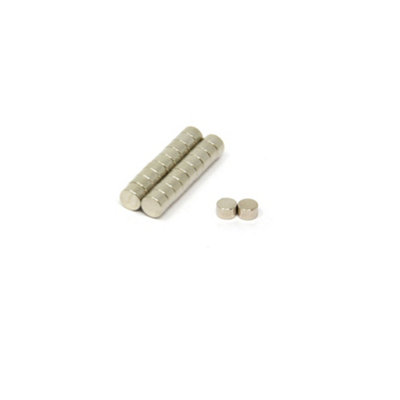  - N42 Neodymium Magnet For ArtsCraftsModel MakingDiyHobbiesOffice& Home5mm Dia X 3mm Thick0.76Kg PullPack Of 20
