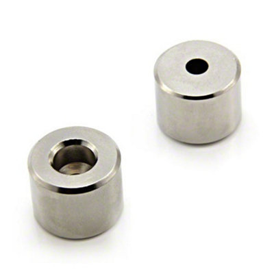B&Q Ultra High Performance N52 Neodymium Magnet For Manufacturing Applications - 25Mm Dia X 20Mm Thick X 6Mm Hole - Pull - South 26Kg