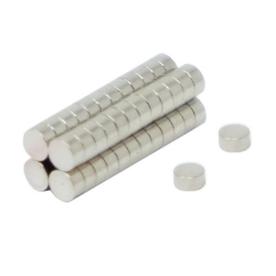 N42 Neodymium Magnet For ArtsCraftsModel MakingDiy And Hobbies2mm Dia X 1mm Thick0.11Kg PullPack Of 50 from B&Q