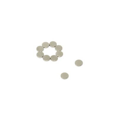 Diametrically Magnetised N42 Neodymium Magnet For ArtsCraftsModel MakingHobbies6mm Dia X 1mm Thick from B&Q