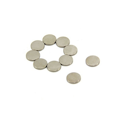 Diametrically Magnetised N42 Neodymium Magnet For Reed SwitchesRack & Rotational Movement8mm X 1mm Thick from B&Q