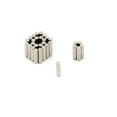 3mm Dia X 12mm Thick Diametrically Magnetised N42 Neodymium Magnet0.6Kg Pull (Pack Of 30) from B&Q