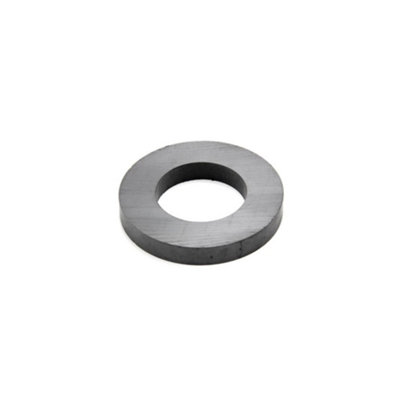 72mm O.d. X 39mm I.d. X 10mm Thick Y30Bh Ferrite Ring Magnet5.5Kg Pull from B&Q
