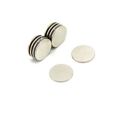 N42 Neodymium Magnet For ArtsCraftsModel MakingDiyHobbiesOffice & Home15mm Dia X 1mm Thick1.1Kg Pull from B&Q