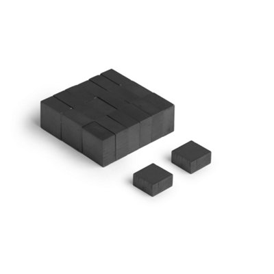 Isotropic Y30 Ferrite Magnet For ArtsCraftScience And Diy10mm X 10mm X 5mm Thick0.08Kg PullPack Of 20 from B&Q