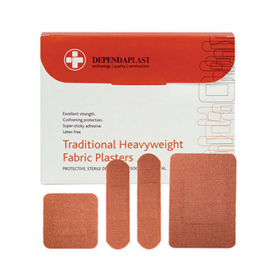 Reliance Medical Dependaplast Traditional Heavyweight Fabric Plasters, Assorted, Pack Of 100 - Image 7