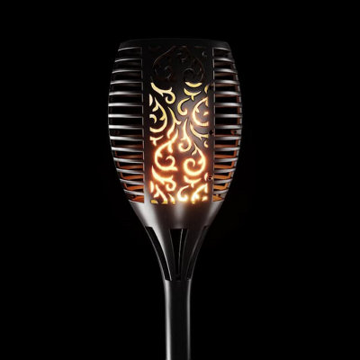 The Solar Centre Solarcentre Trueflame Usb Solar Torch Light With Flickering Flame from B&Q